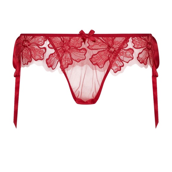Agent Provocateur Other - NWT - Women's Red Seraphina Lace Briefs size ML